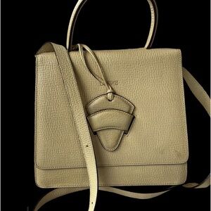 Beige Loewe with long shoulder strap